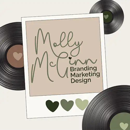 Molly McGinn Branding Marketing Design Logo